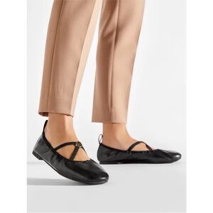 Tory Burch Women's Soft Scrunch Ballet Flats (Perfect Black, Medium8)